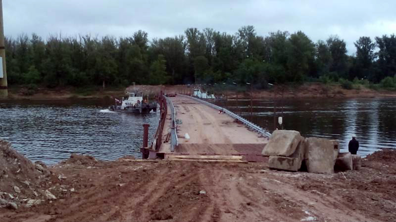 Строительство эстакады в Малмыжском районе